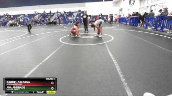 155 lbs Round 5 - Ava Andrade, Eastvale Elite vs Raquel Saldana, Ayala Wrestling