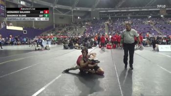 174 lbs Quarters & 1st Wb (16 Team) - Shadrick Slone, Campbellsville (Ky.) vs Leonardo Galasso, Arizona Christian University