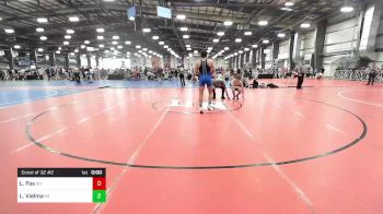 138 lbs Consi Of 32 #2 - Liam Fox, WY vs Lonzy Vielma, PA