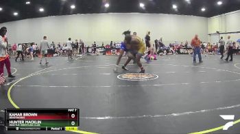 167 lbs 1st Place Match - Kamar Brown, Beastworks vs Hunter Macklin, Invictus Wrestling Club