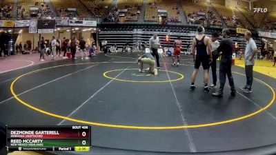 157 lbs Cons. Round 4 - DezMonde Garterell, Nebraska Unattached vs Reed McCarty, New Mexico Highlands