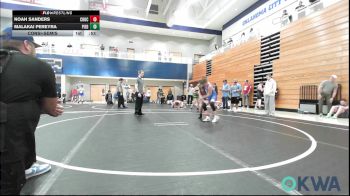 105-110 lbs Consolation - Noah Sanders, Choctaw Ironman vs Malakai Pereyra, Piedmont