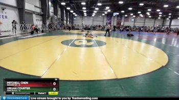 80 lbs Rd# 2 10:30am Friday - Urijah Courter, Iowa Black vs Mitchell Chen, Ranger WC