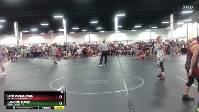 76 lbs Round 2 (6 Team) - Levi VanAllman, U2 Upstate Uprising vs Landon Davis, Revolution