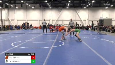 157 lbs C Of 16 #2 - Caleb Fish, Oklahoma State vs Ryker Fullmer, Utah Valley