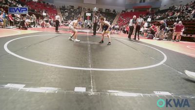 100 lbs Round Of 16 - Ethan Berry, Team Tulsa Wrestling Club vs Cooper Graves, Salina Wrestling Club