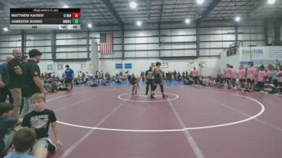 165 lbs Semis & 1st Wb (8 Team) - Jameson Burns, MIDLOTHIAN MINERS WC vs Matthew Kaiser, OTM WALTERS WRESTLING