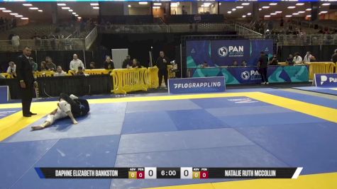Daphne Elizabeth Bankston vs Natalie Ruth McCollin 2025 Pan Jiu Jitsu IBJJF Championship