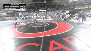 Boys 2A 144 lbs Cons. Round 1 - Armoni Zuniga-Mendez, Othello vs Lafel Denetclaw, Centralia