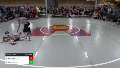 Consi Of 8 #1 - Bentley Warcola, Locust Gap vs Kasen Borich, Sunbury