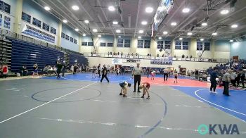 55 lbs Consi Of 4 - Easton Dugger, Beebe Youth Wrestling vs Dallas Fuqua, Springdale Youth Wrestling Club