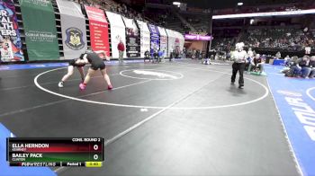 110 Class 1 lbs Cons. Round 2 - Ella Herndon, Kearney vs Bailey Pack, Clinton