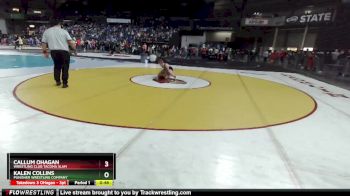 93 lbs Cons. Round 5 - Kalen Collins, Punisher Wrestling Company vs Callum OHagan, Wrestling Club Tacoma Slam