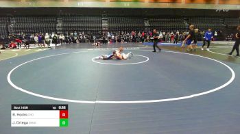 120 lbs Consi Of 8 #1 - Bryar Hooks, Choctaw vs JR Ortega, Grandview