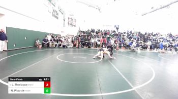 165 lbs Semifinal - Lucas Theriaque, Woodstock Academy vs Nolan Plourde, RHAM