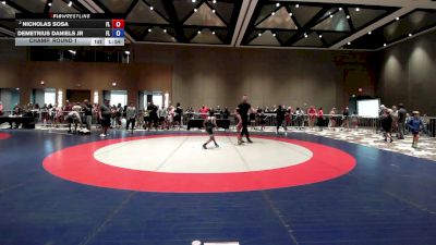59 lbs Champ. Round 1 - Nicholas Sosa, FL vs Demetrius Daniels Jr, FL