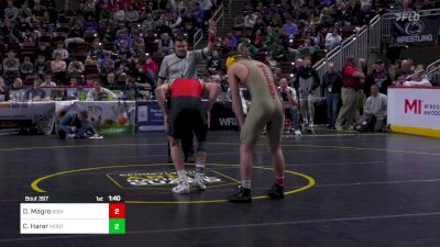 160 lbs Semifinal - Devon Magro, Bishop McCort vs Conner Harer, Montgomery
