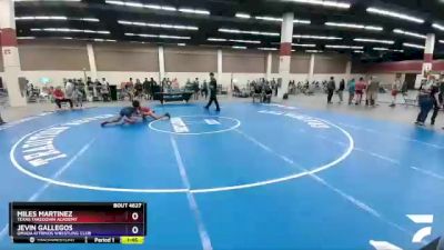 149 lbs Cons. Round 3 - Miles Martinez, Texas Takedown Academy vs Jevin Gallegos, Omada Kitrinos Wrestling Club