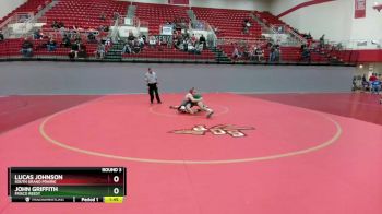 150 lbs Round 3 - Lucas Johnson, South Grand Prairie vs John Griffith, Frisco Reedy