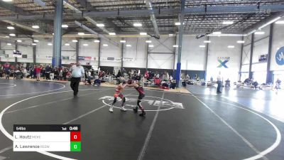 54 lbs Quarterfinal - Lexi Houtz, McKenzie River Mat Club vs Alayna Lawrence, Redwave WC