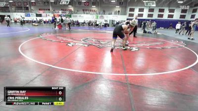 174 lbs Cons. Round 2 - Griffin Ray, SIU Edwardsville vs Cris Perales, Oklahoma City