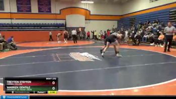197 lbs Cons. Round 2 - Treyten Steffen, Cornell College vs Warren Gentile, University Of Mount Union