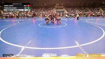 Rr Rnd 1 - Emma Luper, Wyandotte Youth Wrestling vs Penelope Gamez, Grindhouse