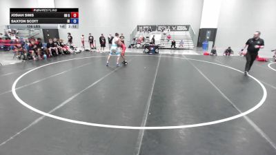 126 lbs Josiah Sims, Ohio Gray vs Saxton Scott, Idaho