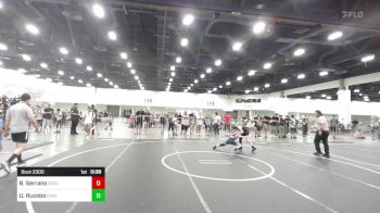 82 lbs 3rd Place - Braxten Serrano, Stout Wrestling Academy vs Urijah Rucobo, Central Coast Most Wanted