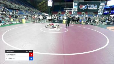 144 lbs Rnd Of 128 - Wyatt Medlin, IL vs Tristan Dodd, NM