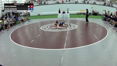 100 lbs Kayla Pastika, Minnesota vs Olivia Munson, California