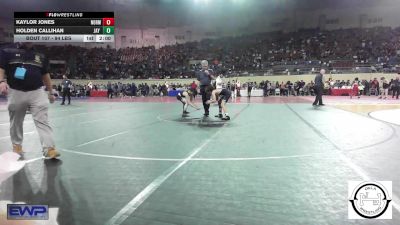 94 lbs Round Of 16 - Kaylor Jones, Norman North vs Holden Callihan, Jay Junior High