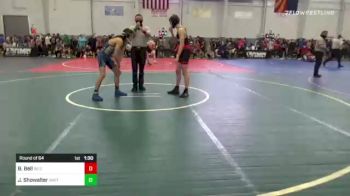 126 lbs Round Of 64 - Bradley Bell, So Cal Grappling vs Joe Showalter, Inwtc