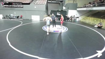 Cons. Round 4 - Jayden Plata, Downey High School Wrestling vs Lucas Vasquez, Sunnyvale Wrestling Club