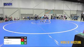 110 lbs 7th Place - Amanda Lillie, Untouchables Girls Teal vs Dalilah Coyle, Untouchables Girls Pink