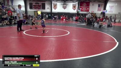 Cons. Round 1 - Easton Hambleton, Keokuk Kids Wrestling Club vs Nash Miller, Tomahawk Wrestling Club