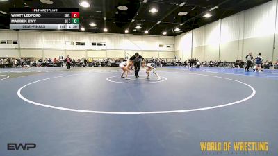 95 lbs Semifinal - Wyatt Ledford, Shelton Wrestling Academy 14U vs Maddex Ewy, OK Elite 14U 2