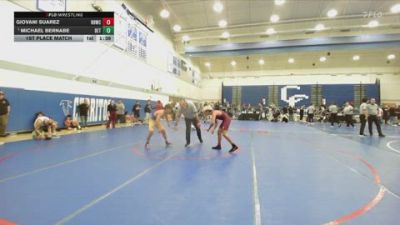 120 lbs 1st Place Match - Michael Bernabe, Dethrone vs Giovani Suarez, Rough House Wrestling Club