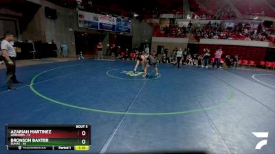 157 lbs Round 2 (8 Team) - Bronson Baxter, Dumas vs Azariah Martinez, Hereford