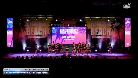L4 - Rec Performance Elite - 11-18Y - (AFF) [2026 Day 2 SYA Extreme Black Ice] 2026 ACDA Reach the Beach Rec Nationals