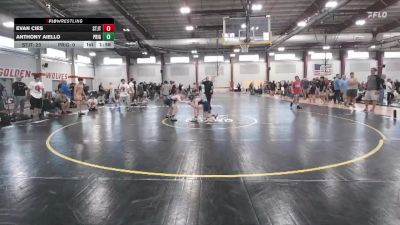 116 lbs Round 1 (12 Team) - Evan Cies, Steller Trained Jet vs Anthony Aiello, Prime Gold