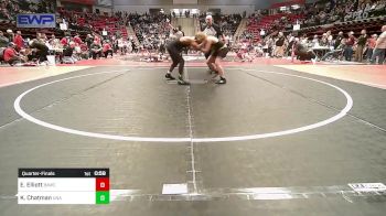 110 lbs Quarterfinal - Ethan Elliott, Broken Arrow Wrestling Club vs Kamari Chatman, Unattached