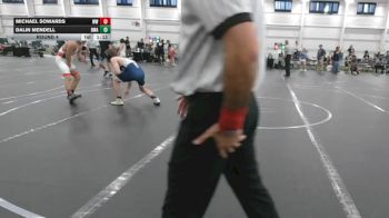 140 lbs Round 4 - Dalin Mendell, Donahue Wrestling Academy vs Michael Sowards, Wv Wild
