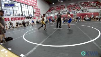 110 lbs Rr Rnd 1 - Bristen Puga, Piedmont vs Easton McGilbert, Midwest City Bombers Youth Wrestling Club