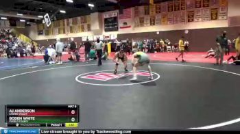 132 lbs Champ. Round 2 - Boden White, Pueblo County vs AJ Anderson, Castro Valley