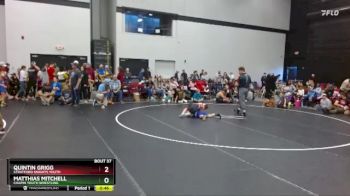 73 lbs Round 2 - Quintin Grigg, Stratford Knights Youth vs Matthias Mitchell, Chapin Youth Wrestling