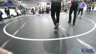 35 lbs Rr Rnd 3 - Carly Holtz, Wagoner Takedown Club vs Brystal Nichols, Salina Wrestling Club