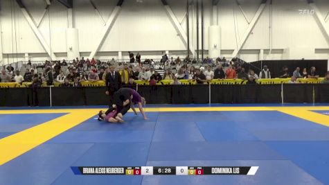 Dominika Lis vs Briana Alexis Neuberger 2024 World IBJJF Jiu-Jitsu No-Gi Championship