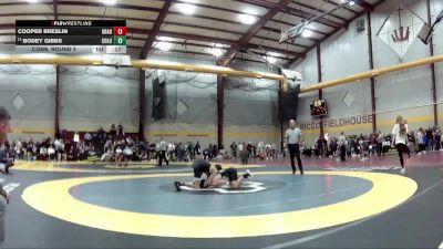 113 lbs Cons. Round 5 - Bodey Gibbs, Columbia vs Cooper Breslin, Graham