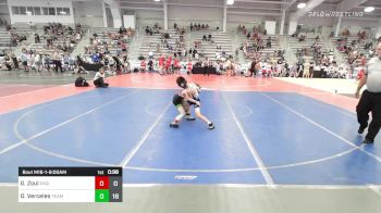 65 lbs Rr Rnd 1 - Greyson Zoul, Ragin Raisins Concord vs Dylan Verceles, Team Germantown